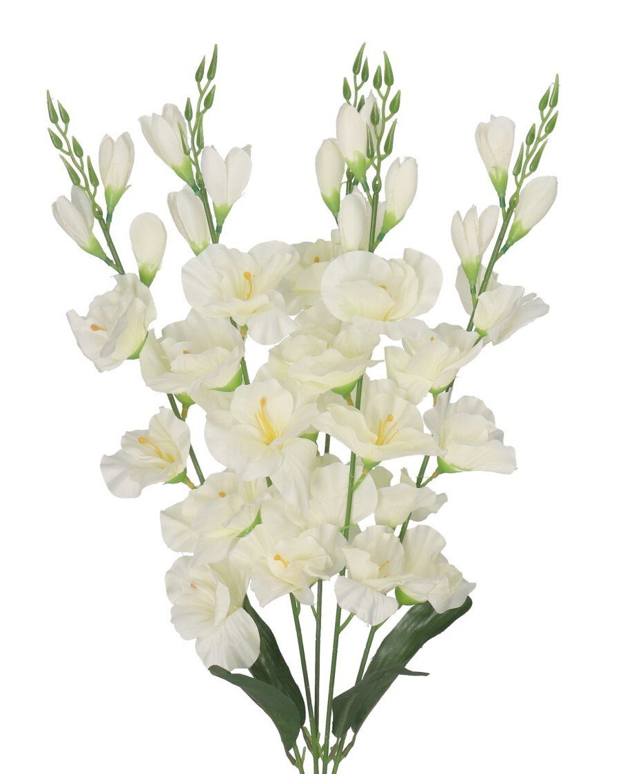 SZTUCZNE KWIATY BUKIET GĘSTY DUŻY MIECZYK MIECZYKI