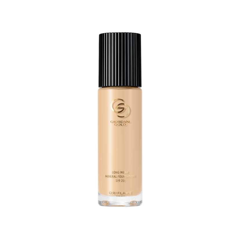 Oriflame, Trwały podkład mineralny Giordani Gold SPF 20 Marble Neutral, 30ml