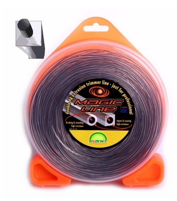 Żyłka Magic Line 3 mm 15 m kwadrat ROZKWIT