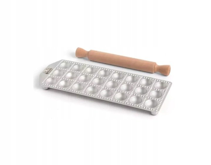 Forma do Ravioli Marcato okrągłe z wałkiem 24 szt. ORYGINALNA WŁOSKA