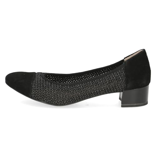 CAPRICE Damskie czółenka 9-22502-42, czarny Comb, 37.5 EU