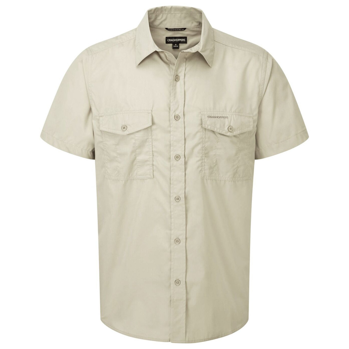 Koszula męska Craghoppers Kiwi Short Sleeved Shirt Rozmiar: XXL / Kolor: beżowy