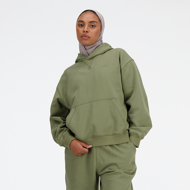 Bluza damska New Balance WT41537DEK  zielona