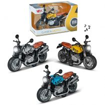 Motocykl metalowy ze światłem i dźwiękiem MIX Trifox