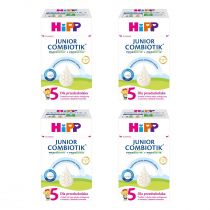 Hipp 5 Junior Combiotik produkt na bazie mleka dla przedszkolaka Zgrzewka 4 x 550 g