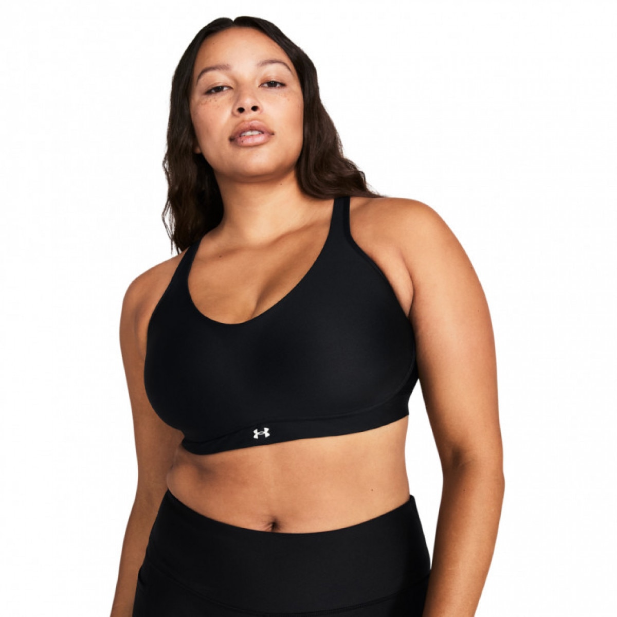 Biustonosz treningowy Under Armour UA Infinity Low 2.0 Bra - czarny - UNDER ARMOUR