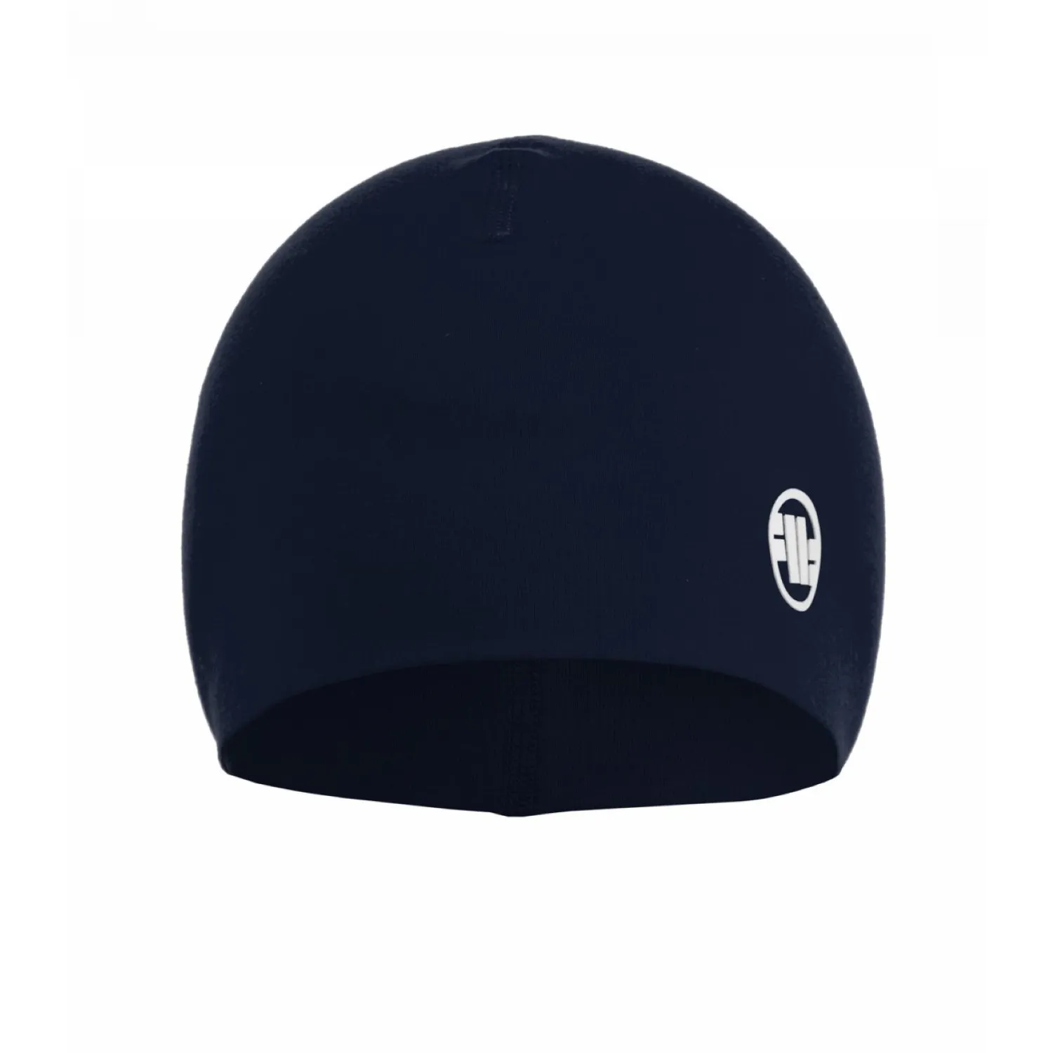 Czapka kompresyjna Pit Bull Small Logo II - Granatowa