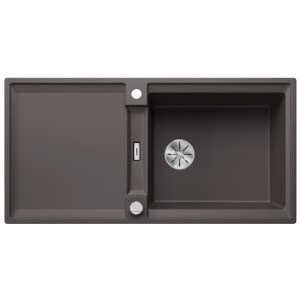 BLANCO 527619 Zlewozmywak ADIRA XL 6 S Silgranit szarość skały, odwracalny, mata stalowa składana, korek auto., InFino