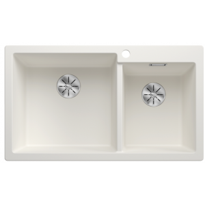 BLANCO 527640 Zlewozmywak PLEON 9 Silgranit biaŁy, lewa komora, InFino