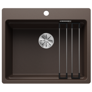 BLANCO 527687 Zlewozmywak ETAGON 6-F Silgranit kawowy InFino, szyny