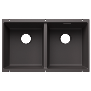 BLANCO 527830 Komora podwieszana SUBLINE 350/350-U Silgranit szarość skały, bez armatury przelewowo-odpływowej