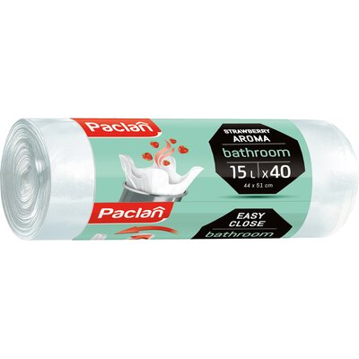 Paclan Worki łazienkowe  15 l 40 szt.