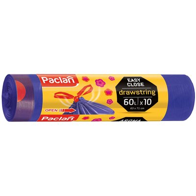 Paclan DRAWSTRING W/ŚM ZAPACHOWE 60L 10SZT wszystko dla domu i biura! 136910
