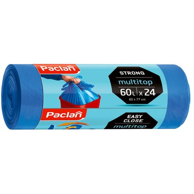 Paclan Worki na odpady 60l Multitop (20 sztuk)