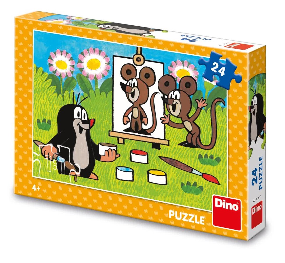 Tradycyjne puzzle z czeskim recikiem oryginalne 24 elementy dla dzieci 4+ szybka wysyłka