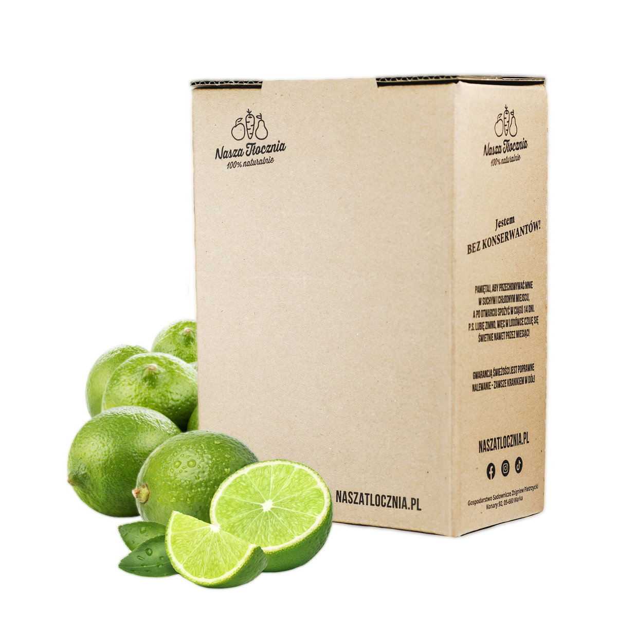 Sok z Limonki 100% NFC Limonka 5L