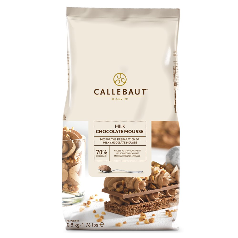 Callebaut mus czekoladowy mleczny 800g