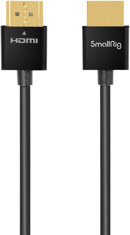 Smallrig 2957B - ultracienki kabel HDMI 4K 55 cm
