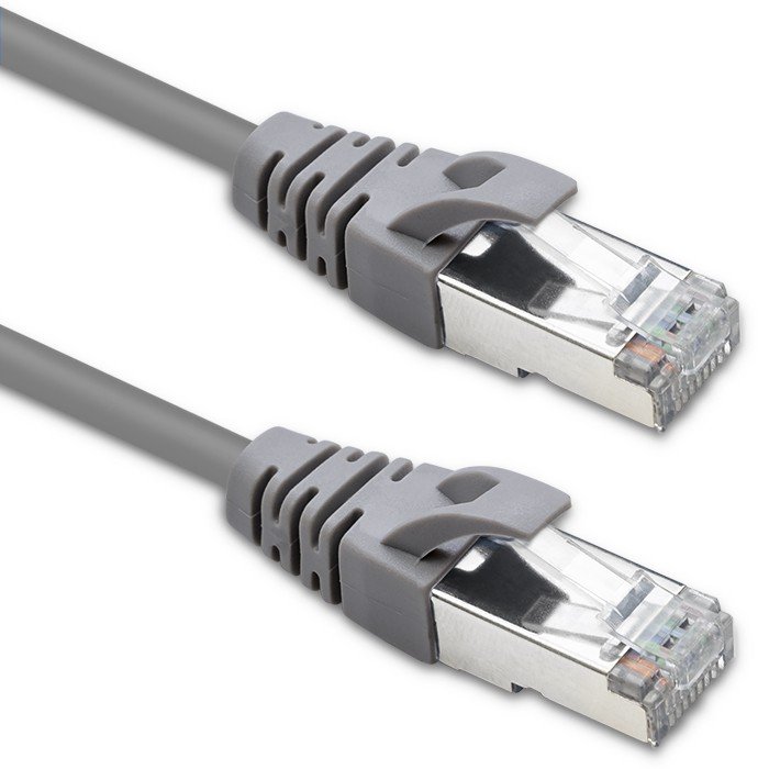 Qoltec Kabel Patchcord FTP CAT5e 2 x RJ-45 5m High speed Gold Ekranowany