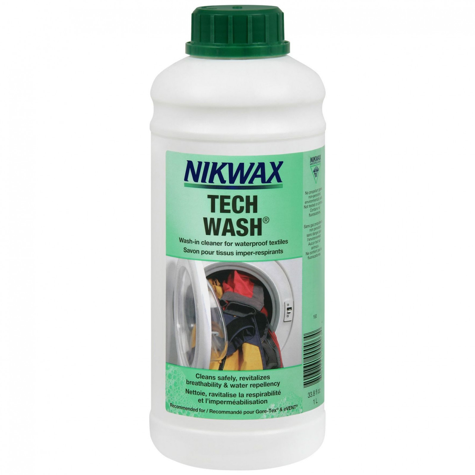 Nikwax Środek czyszczący do przeciwdeszczowej odzieży i sprzętu Tech Wash 1L 183007