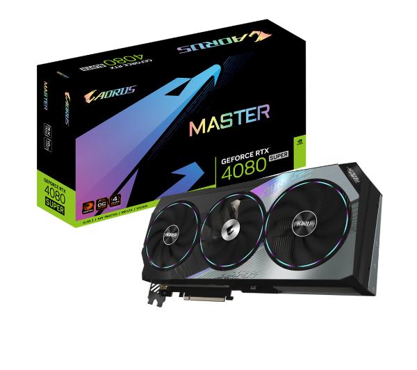 Gigabyte GeForce RTX 4080 Super MASTER 16GB GDDR6X 256bit DLSS 3 GV-N408SAORUS M-16GD