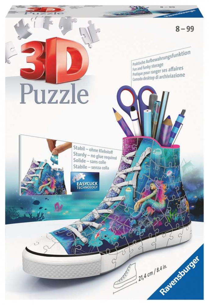 Puzzle 3D 108: Trampek. Syrena (11279). Wiek: 8+