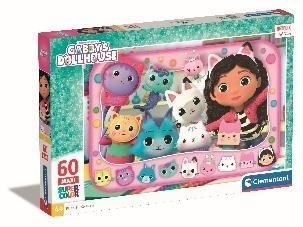 Puzzle 60 Maxi Super Kolor Gabbys Dollhouse
