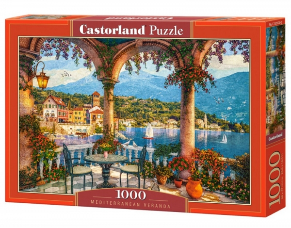 Puzzle 1500 elementów Mediterranean Veranda (105120). od 9 lat