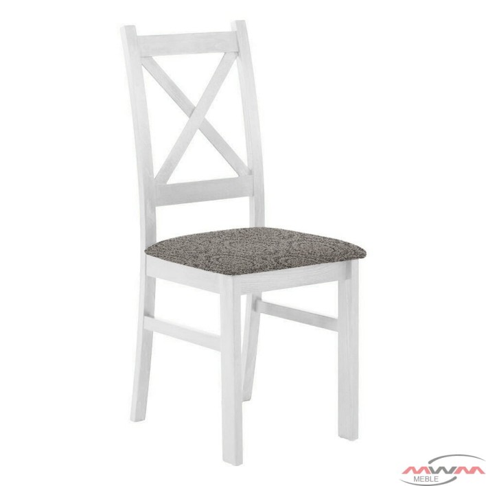 Drewniane krzesło do jadalni KRZYŻAK kolory do wyboru