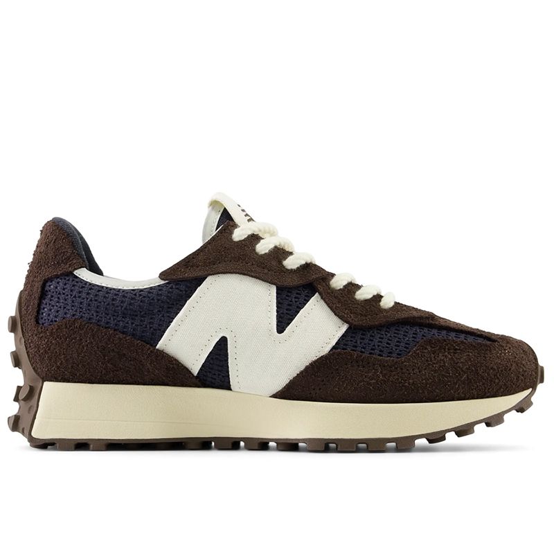 Buty New Balance U327WVB - brązowe