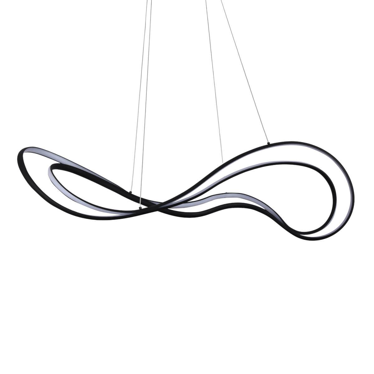 Wisząca lampa glamour TWIST AZ5733 Azzardo LED 60W 3000K czarny