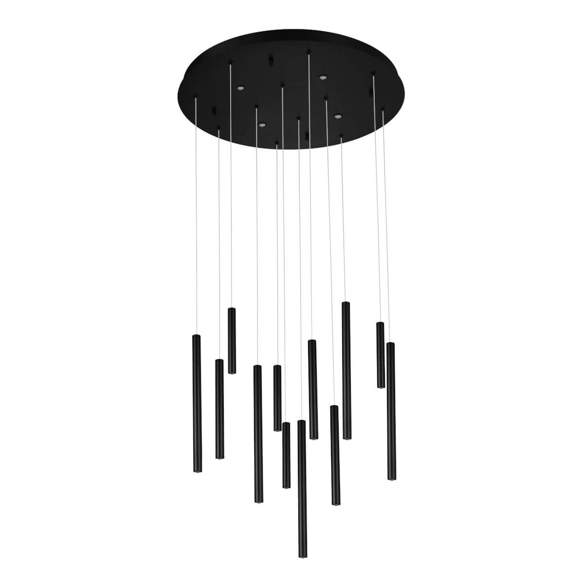 Wielopunktowa lampa wisząca ILIOS AZ5744 Azzardo LED 64W 3000K czarny