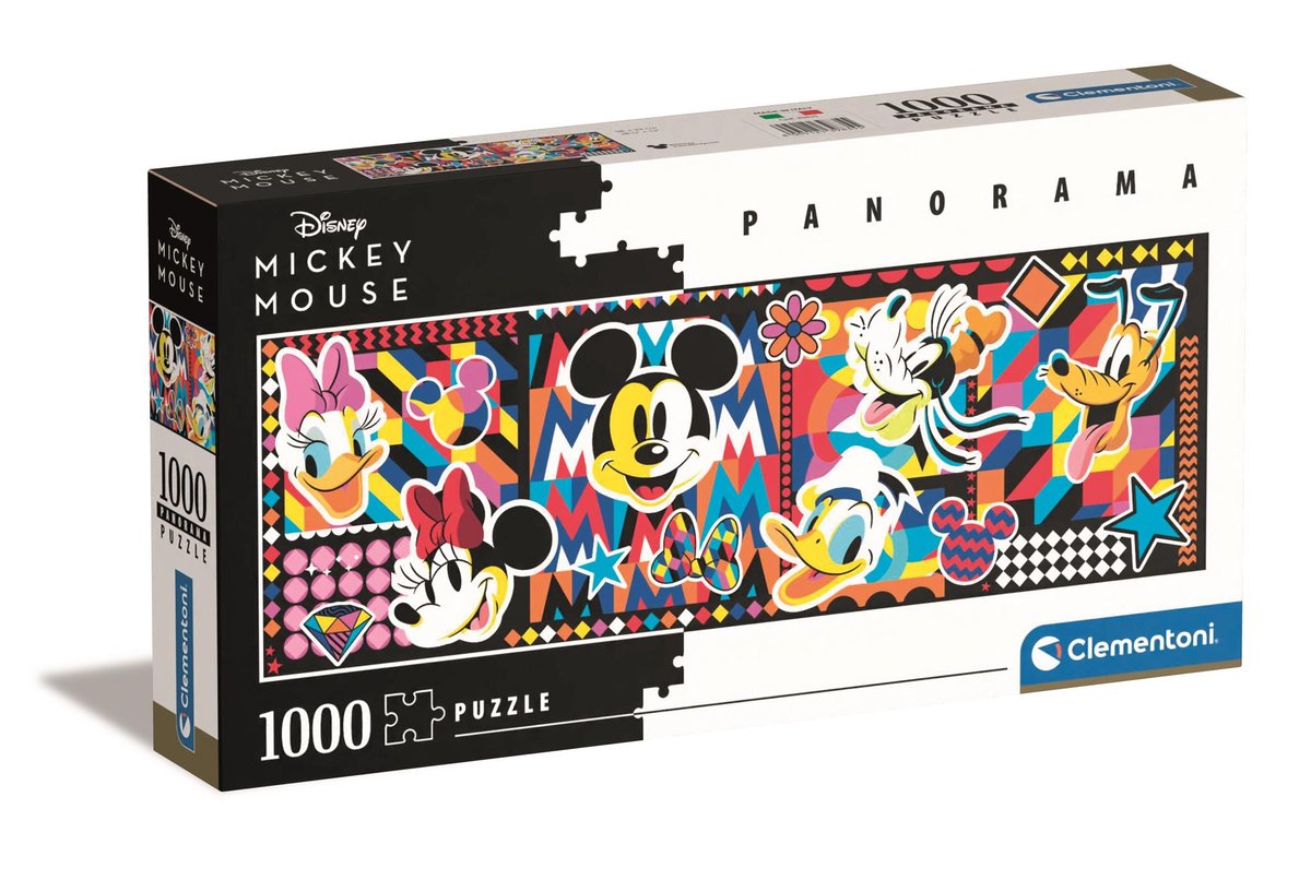 Clementoni, Puzzle Panorana Collection, Disney Collection, 1000 el.