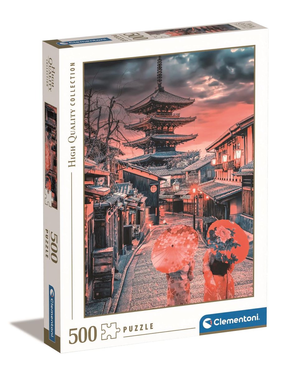 Clementoni, Puzzle, High Quality, Evening in Kyoto, 500 el.