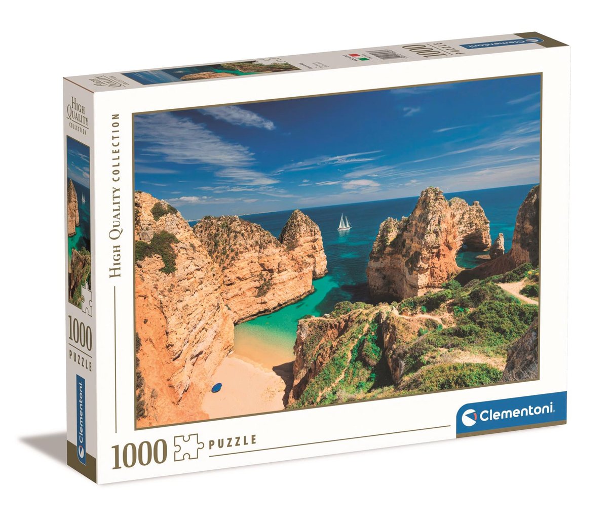 Clementoni, Puzzle, High Quality, Algarve Bay, 1000 el.