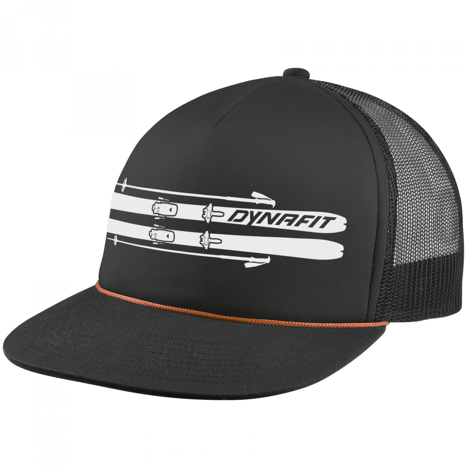 Bejsbolówka Dynafit Graphic Trucker Cap Kolor: czarny/biały