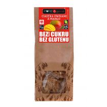 Pure&Good Ciastka owsiane z mango bez dodatku cukru bezglutenowe 150 g