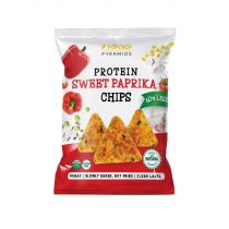 Popcrop Chrupki piramidki proteinowe o smaku słodkiej papryki bezglutenowe 60 g