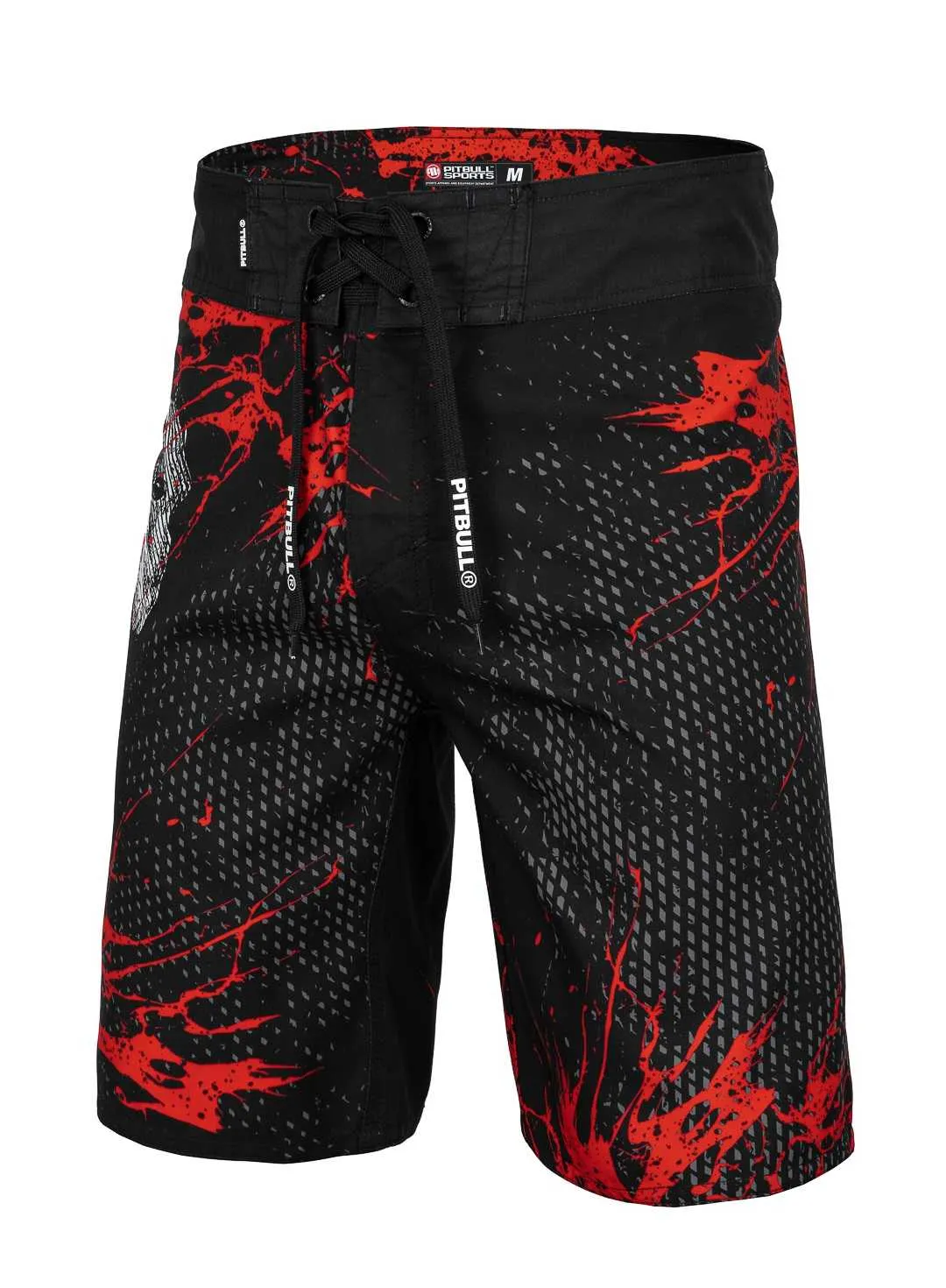 Szorty kąpielowe Pit Bull Performance Pro+ Blood Dog - Czarne RATY 0% | PayPo | GRATIS WYSYŁKA | ZWROT DO 100 DNI