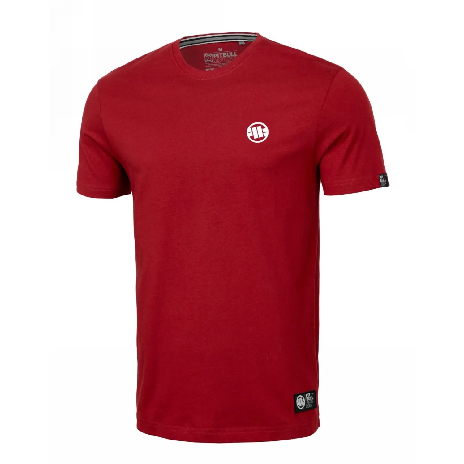 Koszulka Pit Bull Middle Weight 170 Basic Small Logo '24 - Czerwona RATY 0% | PayPo | GRATIS WYSYŁKA | ZWROT DO 100 DNI
