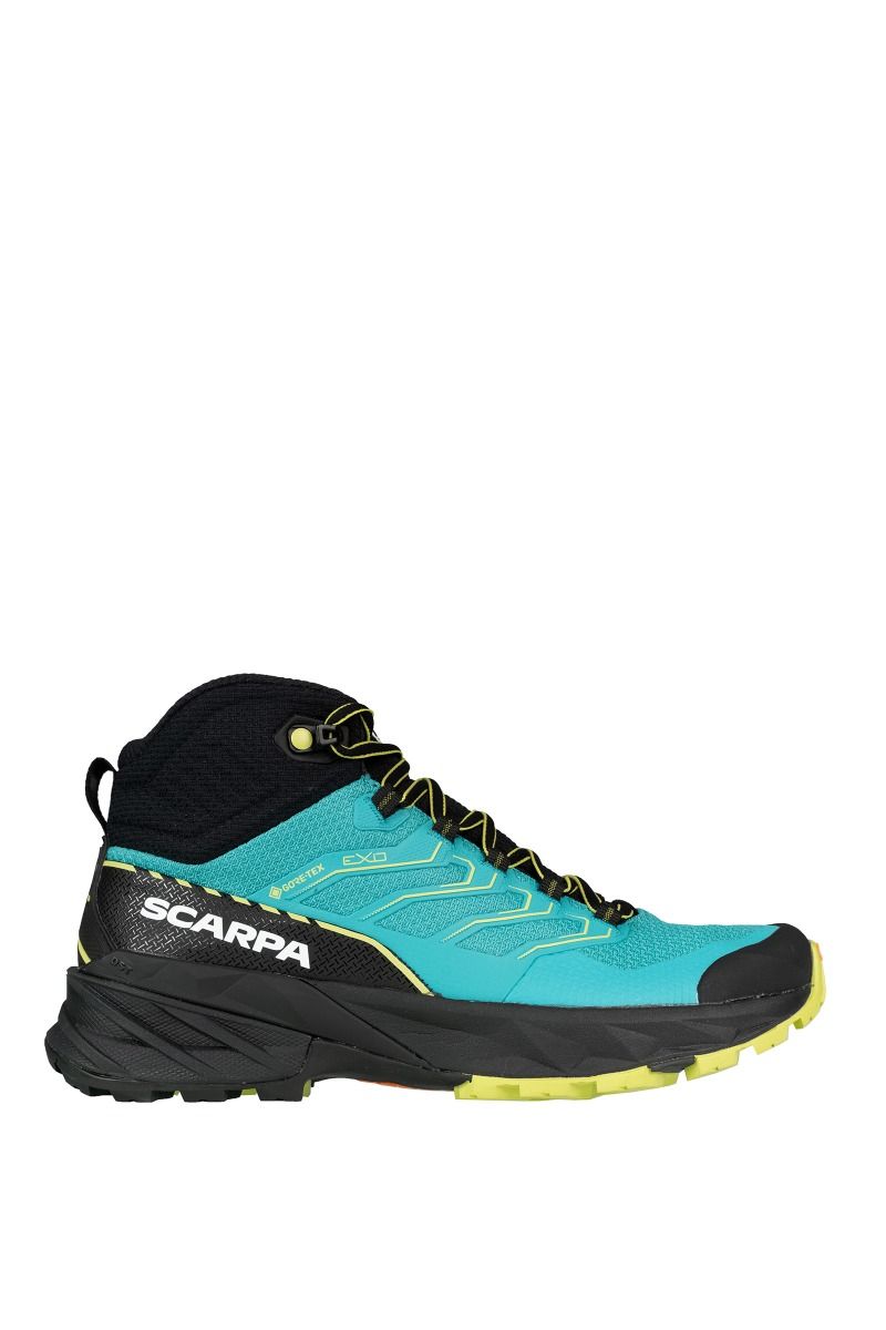 BUTY RUSH 2 MID GTX WOMEN-BALTIC BLUE-SUNNY LIME