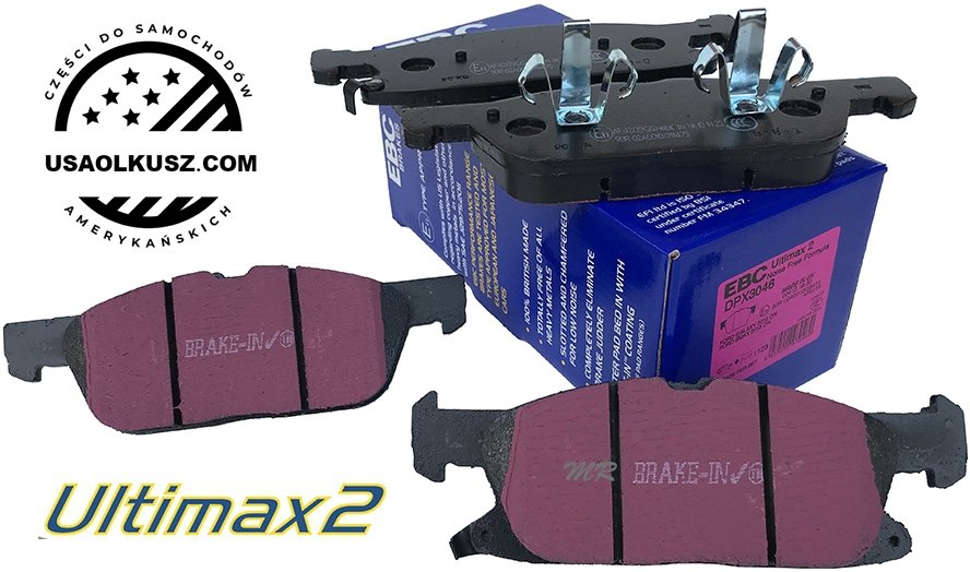 Klocki hamulcowe przednie EBC Ultimax2 Ford Edge 2015-2023