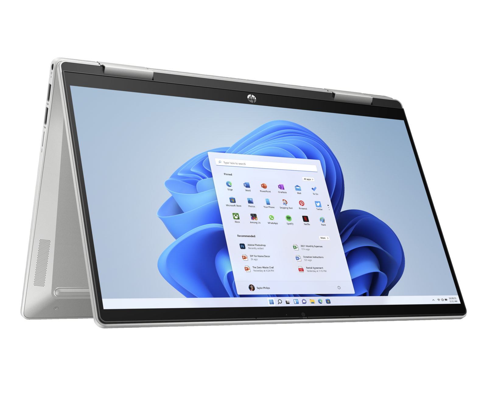 HP Pavilion x360 14-ek1004na / 800P2EA / Intel i3-13 / 8GB / SSD 256GB / Intel UHD / FullHD / Dotyk / Win 11 / Srebrny