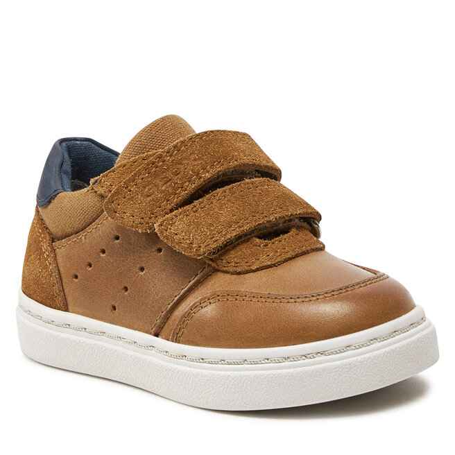 Sneakersy Geox B Nashik Boy B455NC 0CL22 C5GF4 M Caramel/Navy