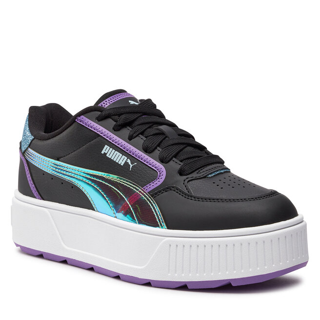 Sneakersy Puma Karmen Rebelle Deep Dive Jr 395453-02 Puma Black/Turquoise Surf