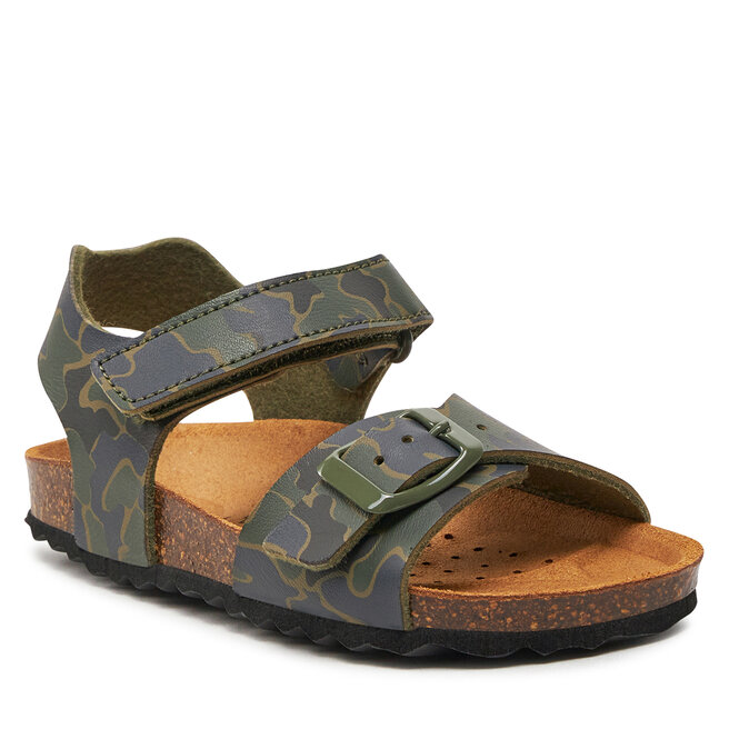 Sandały Geox J Ghita Boy J028LB 00004 C0837 M Camouflage