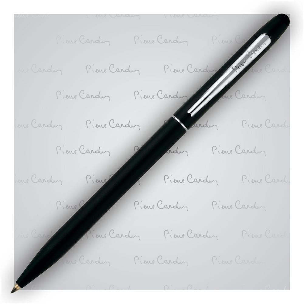 Długopis metalowy touch pen, Pierre Cardin Adeline, czarny