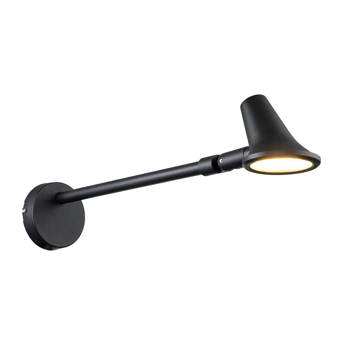 Selma kinkiet zewnętrzny czarny regulowany IP66 SELMA Elstead Lighting