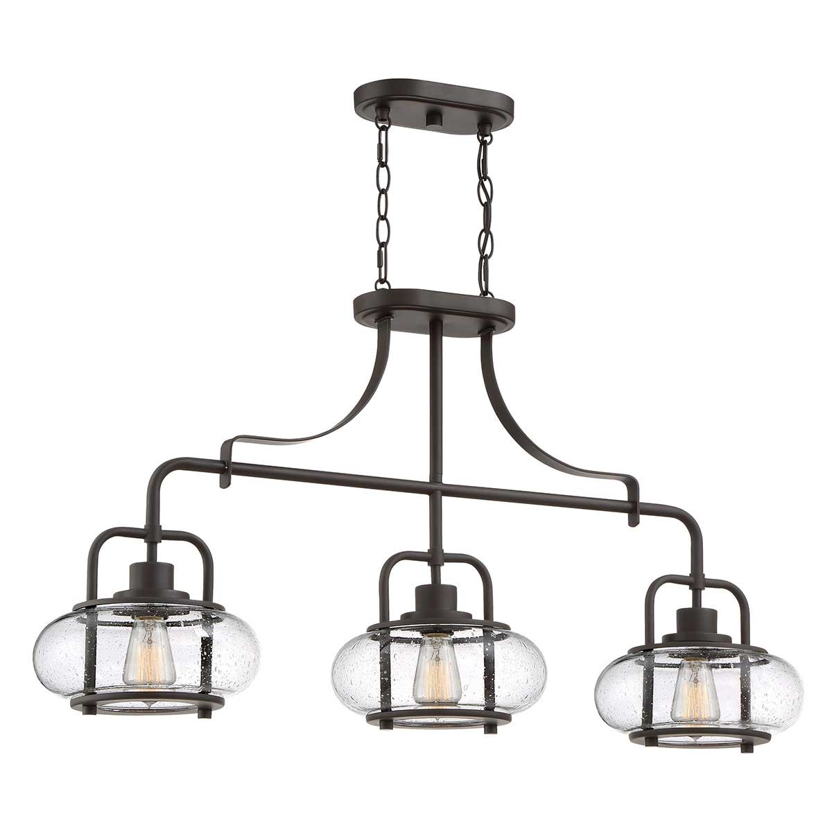 Trilogy lampa wisząca odcienie brązu QZ-TRILOGY-ISLE-OZ Quoizel