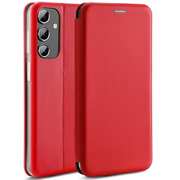 Etui z klapką portfel do Samsung A14 5G A146 czerwony/red